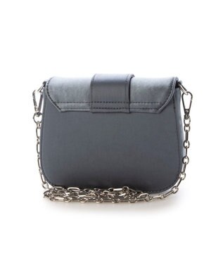 UNBILLION カシュカシュ cachecache / ビジューバックルチェーンショルダー ブルー