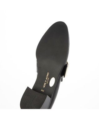 MODE ET JACOMO <MODE ET JACOMO>バックルヒールローファー ブラック