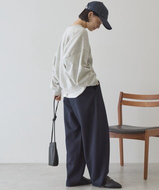 AMERICAN HOLIC カレッジロゴドルマンスウェット Light Gray Mixture