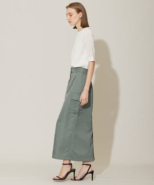 ICB L 【洗える】 レースニットトップス オフホワイト系