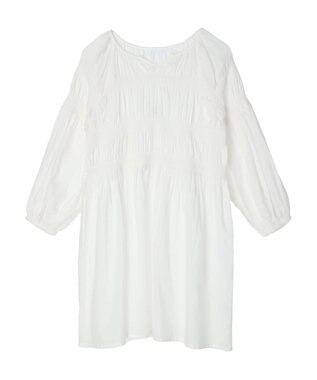 earth music&ecology シャーリングチュニック Off White