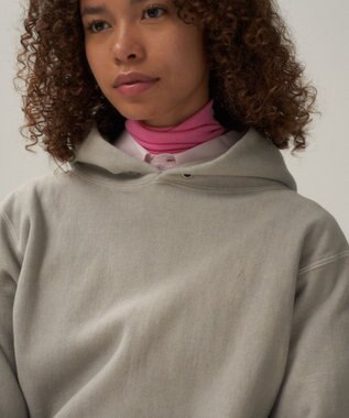 ATON NATURAL DYED URAKE | フーディー - UNISEX GRAY