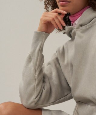 ATON NATURAL DYED URAKE | フーディー - UNISEX GRAY