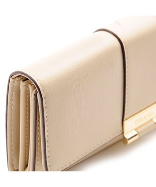 MioFIRANO ラスタープレートロングウォレット 財布　FIRANO フィラノ IVORY