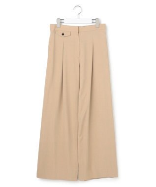 ICB Ry/Liバイオストレッチ ワイドパンツ ベージュ