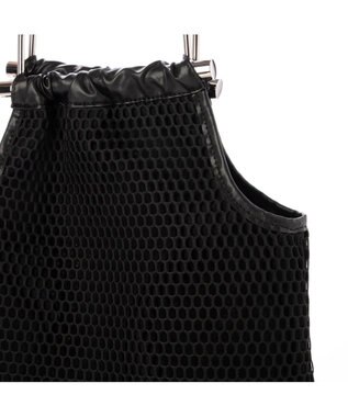 UNBILLION カシュカシュ cachecache / メッシュ金手トート ブラック