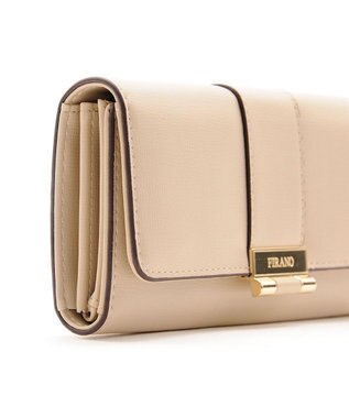 MioFIRANO ラスタープレートロングウォレット 財布　FIRANO フィラノ IVORY