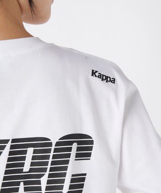 OP／FILA 【Kappa】ランニンググラフィック Tシャツ ホワイト