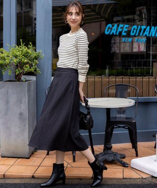 ANY SIS 【23.0～24.0cm】ベルト付き ブーツ ブラック