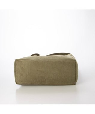 UNBILLION カシュカシュ cachecache / フェイクスエードホーボーバッグ カーキ