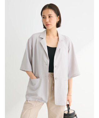 Green Parks ・ＥＬＥＮＣＡＲＥ　ＤＵＥ　ジャカードジャケット Gray