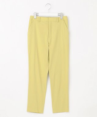 J.PRESS LADIES 【WEB限定カラーあり・洗える】セルロースリネンストレッチ テーパード パンツ イエロー系