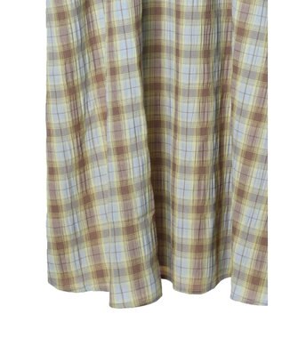 earth music&ecology ホルターネックシャーリングワンピース Sax