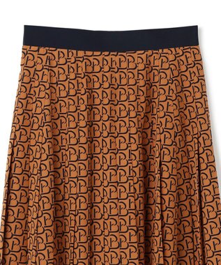 BEIGE， MONT THABOR / ロゴスカート Tan×Navy