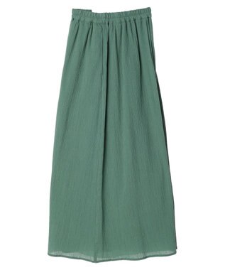 earth music&ecology ガウチョパンツ Green