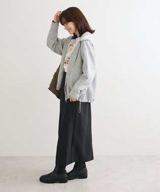 Green Parks ダンボールＺＩＰパーカー Gray