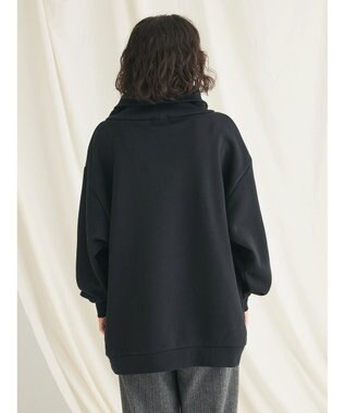 CRAFT STANDARD BOUTIQUE 【男女兼用】裏起毛タートルスウェット Black