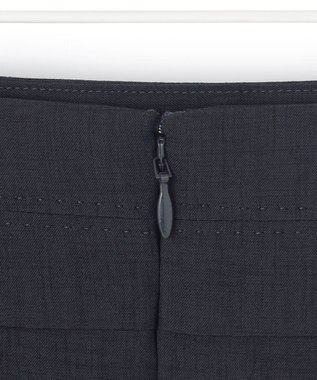 ICB 【接触冷感・防シワ・速乾・洗える】レーヨンライクトロ タイトスカート ネイビー系