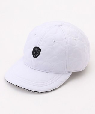 23区GOLF 【UNISEX】ウェーブキルトキャップ ホワイト系