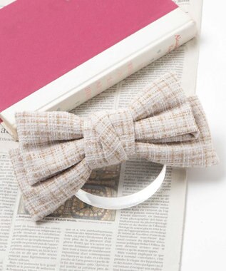 WEGO L柄リボンバレッタ 柄2