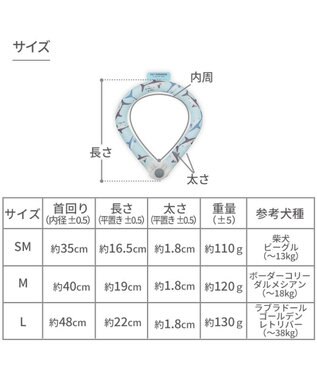 PET PARADISE ペットパラダイス ２８℃ クールリング ＳＭ 《サメ柄》 ブルー