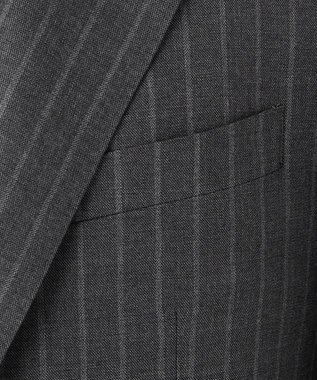J.PRESS MEN 【WEB・一部店舗限定】インテリジェントストライプ スーツ / 総裏 グレー系2