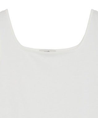 earth music&ecology チュールレースヘムインナー Off White