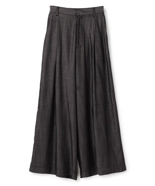 uncrave リヨセルデニム ワイドパンツ ブラック