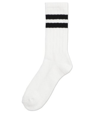 WEGO ローゲージラインソックス（R）　 ホワイト