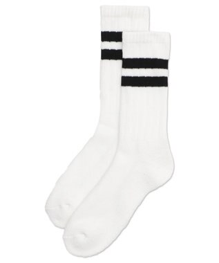 WEGO ローゲージラインソックス（R）　 ホワイト