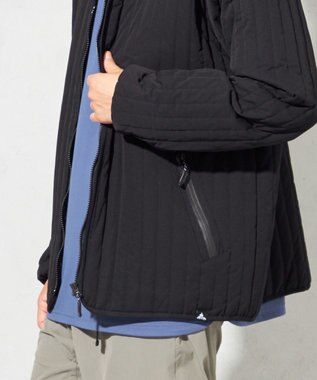 SHARE PARK MENS 【UNISEX】キルティング蓄熱中綿 Ｖカーディガン（L・XLサイズ） ブラック