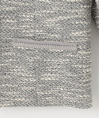 ANY MIXスラブツイード ジャケット アイボリー系