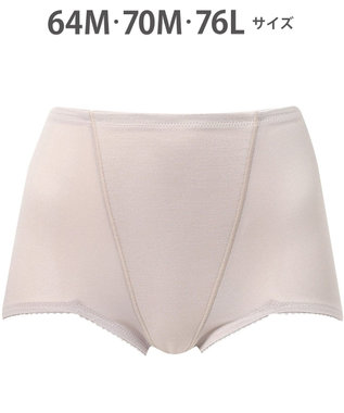 Wing ガードル ソフトな着用感 綿混素材(身生地部) おなか押さえ ショート丈 NV0760 ウイング／ワコール