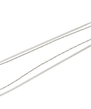 Green Parks Ｙ字２連ネックレス Silver