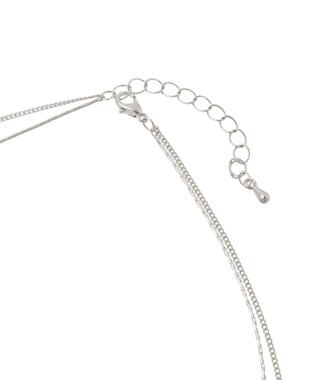 Green Parks Ｙ字２連ネックレス Silver