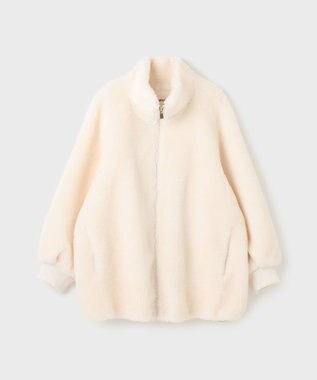 GRACE CONTINENTAL ウールボアブルゾン キナリ