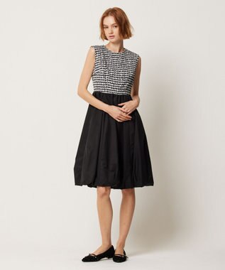 TOCCA 【消臭・洗える】EYELASH ドレス ブラック系5