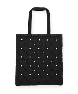 LeSportsac LG EMERALD TOTE W/ PEARLS/ミッドナイトパール ミッドナイトパール