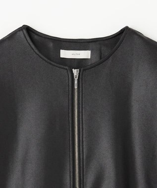 ANY 【手洗い可】マシュマロコーティングブルゾン ブラック