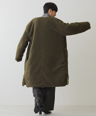 AMERICAN HOLIC 【WEB限定】あったかリバーシブルキルティングコート Khaki