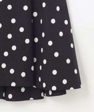 組曲 L 【組曲×setsuko sagittaire】ストレッチプリントスカート ブラック系5