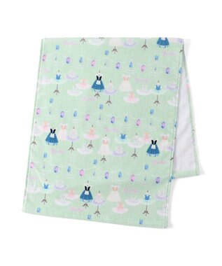 Chacott ジュエルチュチュフェイスタオル アイスグリーン