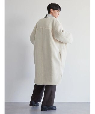 AMERICAN HOLIC 【WEB限定】あったかリバーシブルキルティングコート Ivory