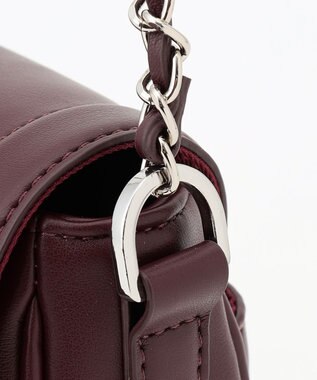 ICB 【CLASSY.1月号掲載】クラシックラウンドショルダー バーガンディ系