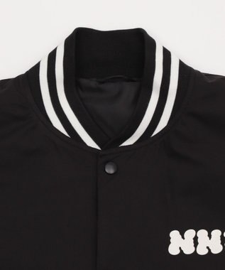 WEGO 【ユニセックス着用ITEM】グラフィックパファースタジャン ブラックその他