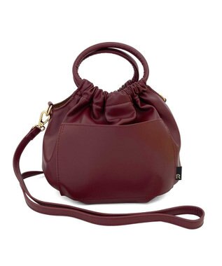 ROOTOTE 1254【合皮ギャザートート】LT.ベビールー.クランプリー-A 01：ビバマゼンタ