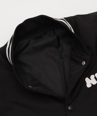 WEGO 【ユニセックス着用ITEM】グラフィックパファースタジャン ブラックその他