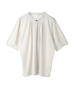 Green Parks BEST PRICE  ２ＷＡＹタック５分袖ブラウソー Light Beige