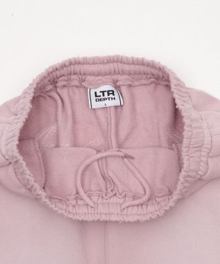 WEGO 【ユニセックス着用ITEM/ウエストゴム】ダメージアップリケショートパンツ ピンク