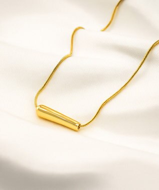 blancotokyo 【金属アレルギー対応】ニュアンスバーネックレス CARICIA
